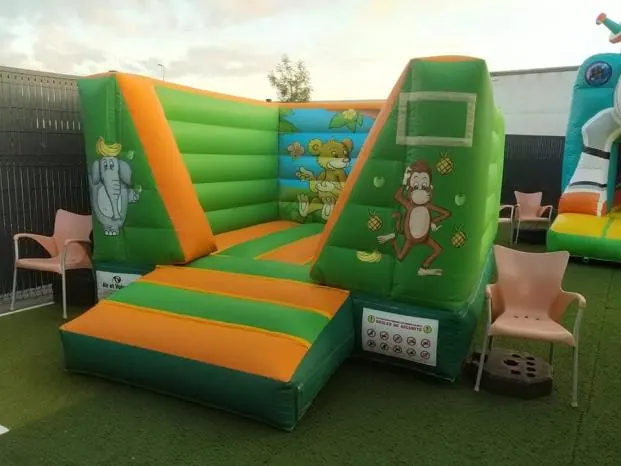 Le Cube Jungle — structure gonflable à louer en Bretagne
