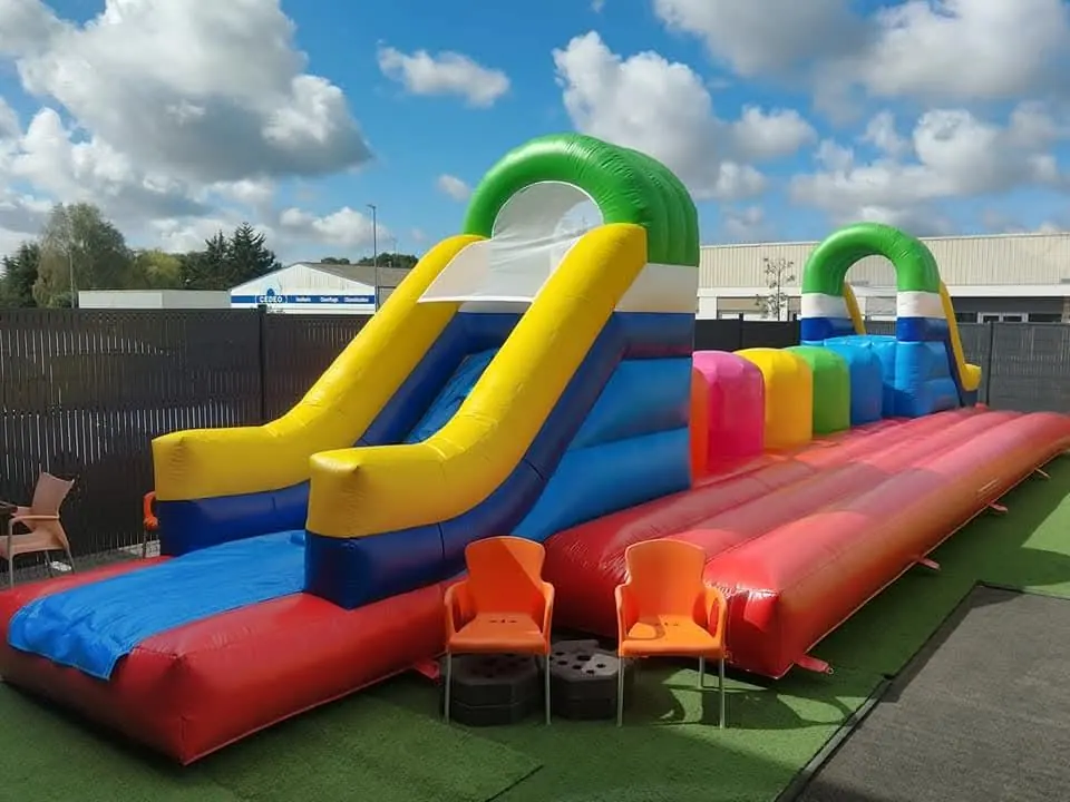 Le Parcours Ninja Warrior — structure gonflable à louer en Bretagne